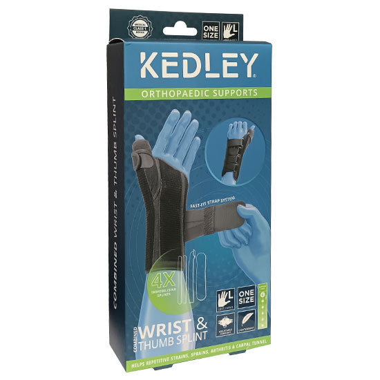 Kedley Advanced Wrist & Thumb Splint (Left Hand)