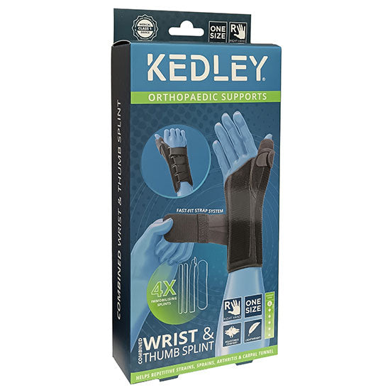 Kedley Advanced Wrist & Thumb Splint (Right Hand)